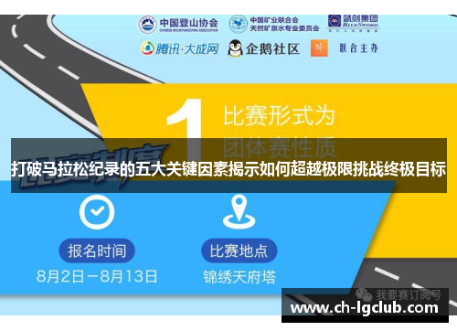 打破马拉松纪录的五大关键因素揭示如何超越极限挑战终极目标