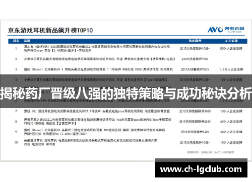揭秘药厂晋级八强的独特策略与成功秘诀分析 揭秘药厂晋级八强的独特策略与成功秘诀分析